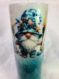 30oz Skinny Blue Beach Knome