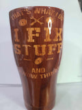 30oz modern curve Woodgrain Mr. Fix it