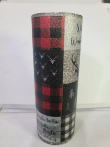 20oz Skinny sub Christmas cup