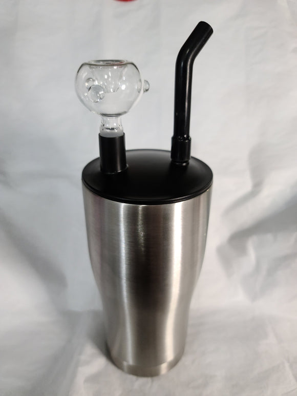 20 oz Stainless Steel Herbs-R-Us Tumbler without Grinder